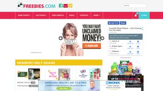 Freebies.com : The Best USA Free Samples, Deals & Giveaways Online