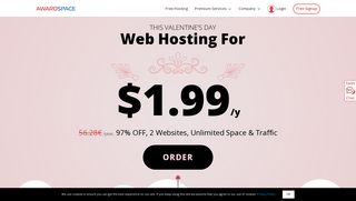 AwardSpace.com: Free Web Hosting with PHP, MySQL, Email ...