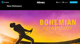 U-verse Movies | Homepage - AT&T