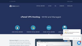 cPanel Virtual Servers (VPS) - Virtual Servers - In The Cloud