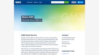 Free Webmail and Email by GMX | Sign Up Now! - GMX Mail