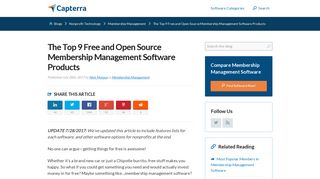 The Top 9 Free and Open Source Membership Management Software ...