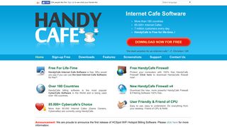 HandyCafe: Free Internet Cafe Software, WiFi Hotspot Software ...