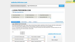 login.free2mobi.com at WI. Login | Mobile Chat & Community