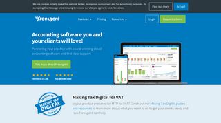 FreeAgent cloud accounting software for accountants - FreeAgent