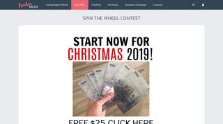 Spin 2 Win - Spin the Freebie Mom Wheel To Win Prizes