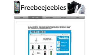 how it works - Freebeejeebies :: The best website to get your free wii ...