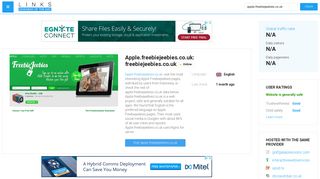 Apple.freebiejeebies.co.uk - Website analytics by Giveawayoftheday ...