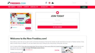 Freebies.com : The Best Canada Free Samples, Deals & Giveaways ...