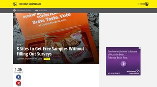 8 Sites to Get Free Samples Without Filling Out Surveys - The Krazy ...