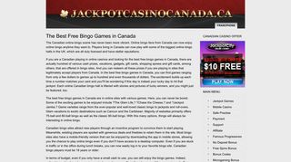 The Best Free Bingo Games in Canada | Where to Play