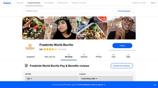 Working at Freebirds World Burrito: 66 Reviews about Pay & Benefits ...