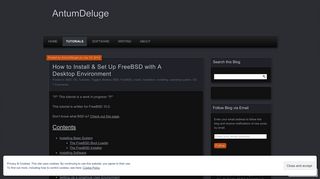 How to Install & Set Up FreeBSD with A Desktop Environment ...