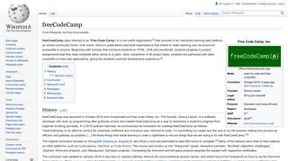 freeCodeCamp - Wikipedia