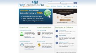 FreeConferencePro | FREE Conference Calling with Personalized ...