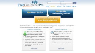 FreeConferencePro | FREE Teleconferencing Services