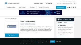 FreeCovers.net API | ProgrammableWeb