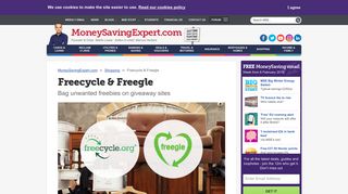 Freecycle & Freegle Tips: Bag Unwanted free stuff - MoneySavingExpert