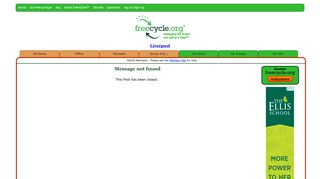 The Freecycle Network - Liverpool Group - My Freecycle
