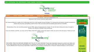Toronto - The Freecycle Network