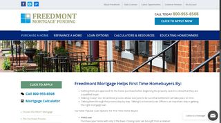 First Time Homebuyers - Freedmont Mortgage