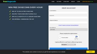 FreeDogecoin | Free Dogecoin faucet | Freedoge | Free Doge Coin ...
