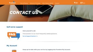 Contact Support - Freedom Mobile