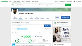Freedom Equity Group Reviews | Glassdoor