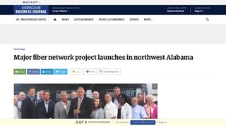 Tombigbee Communications is launching a $34 million fiber project in ...