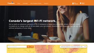 Freedom WiFi Hot Spots | Freedom Mobile