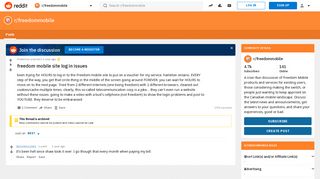 freedom mobile site log in issues : freedommobile - Reddit