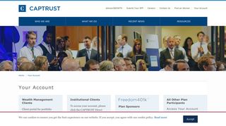 Your Account | CAPTRUST