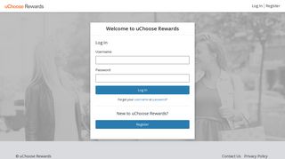 uChoose Rewards