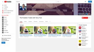 The Freedom Trader with Terry Tran - YouTube