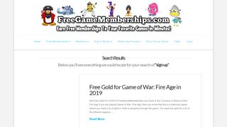 sign up | FreeGameMemberships.com - Part 12