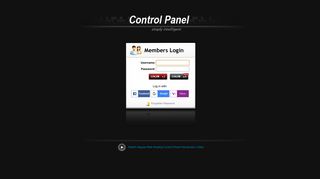 Web Hosting Control Panel Login