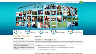 Freelance Writing Service
