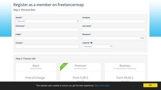 Register now - freelancermap.com | Freelance IT projects, jobs and ...