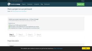 Freelance job board - Freelancermap
