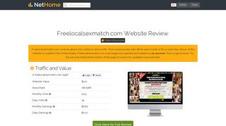 Freelocalsexmatch : Free Online Dating Website - www ... - Netho.me