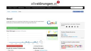 Gmail down? Aktuelle Probleme und Störungen in Österreich ...