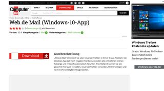 Web.de Mail (Windows-10-App) 3.3.4 - Download - COMPUTER BILD
