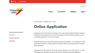 Online Application - IIE