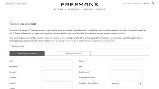 register - Freeman's Auction | Fine Art, Antiques & Jewelry