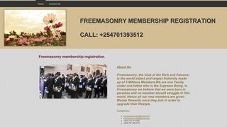 Freemasonry membership registration