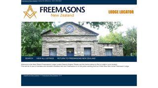 Find A Lodge - Freemasons NZ