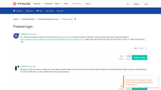 Freenet login | Vivaldi Forum