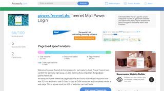 Access power.freenet.de. freenet Mail Power Login
