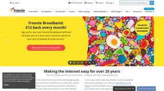 Freeola: Broadband, Line Rental, Free Email, Web Hosting and ...