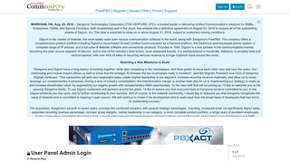 User Panel Admin Login - General Help - FreePBX Community Forums